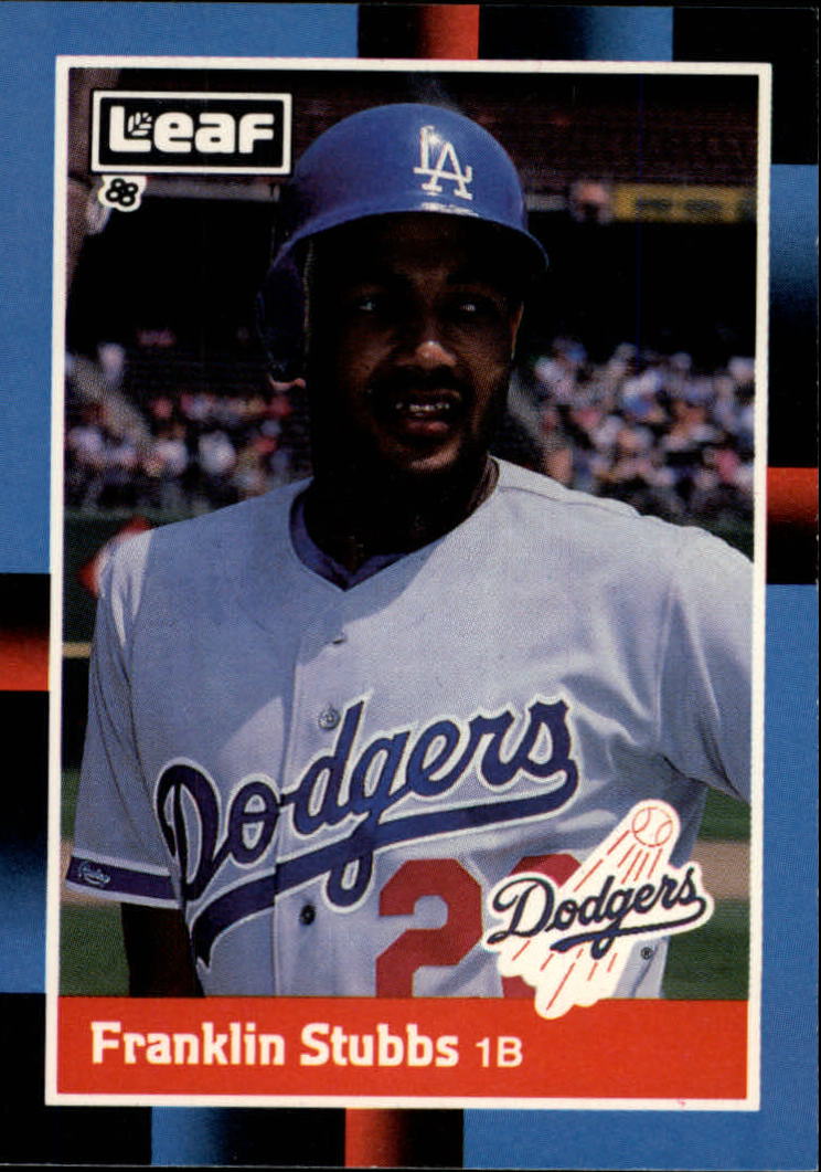 1988 Leaf/Donruss Baseball Cards       182     Franklin Stubbs